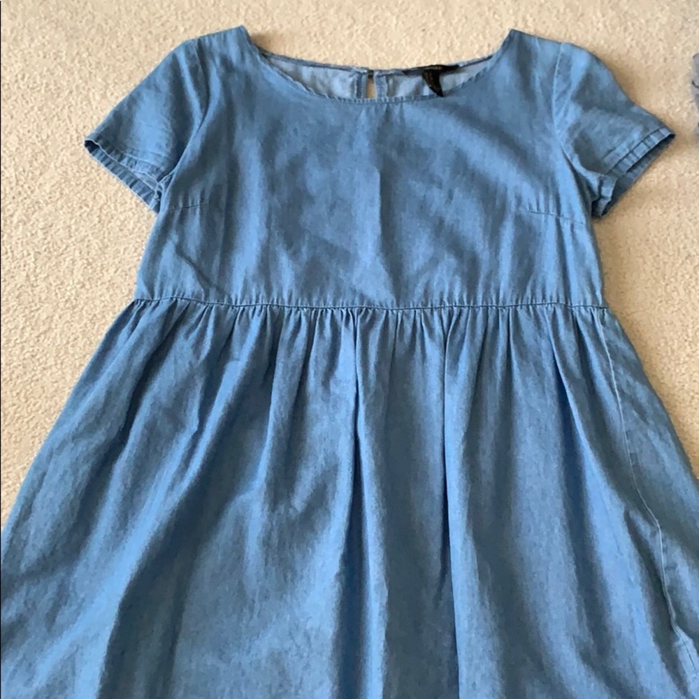 Denim looking dress
